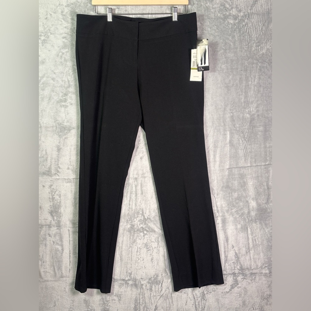 NWT New Kenneth Cole Black Amanda Work Pants Size 14